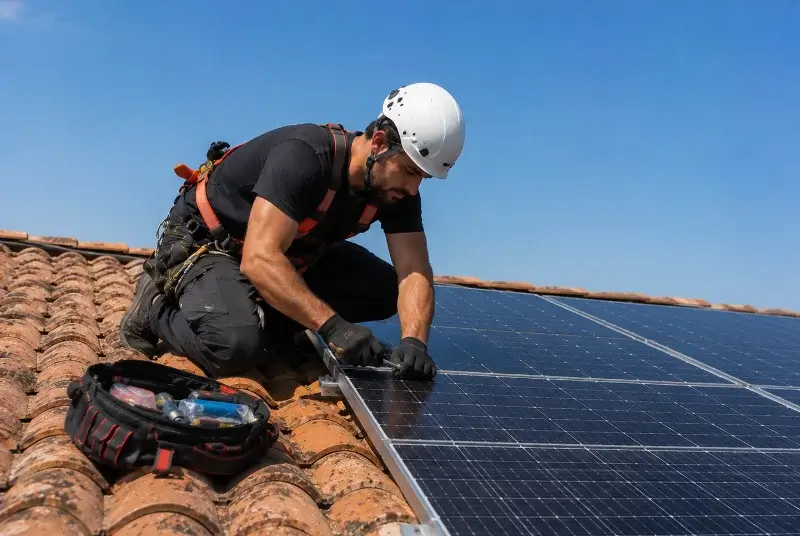 Maintenance et monitoring de panneaux solaires à Kurtzenhouse